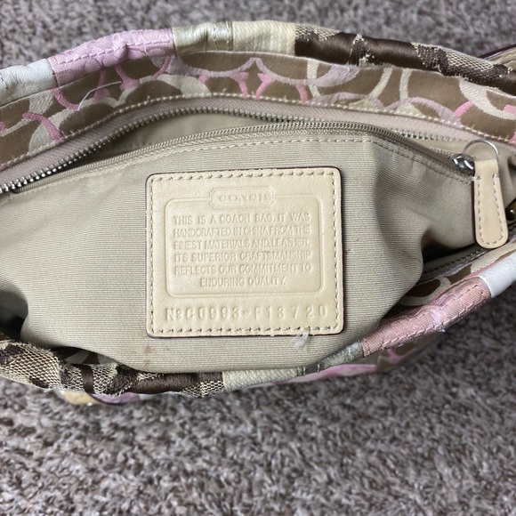 COACH Patchwork Signature Canvas & Leather Tote - Picture 7 of 9